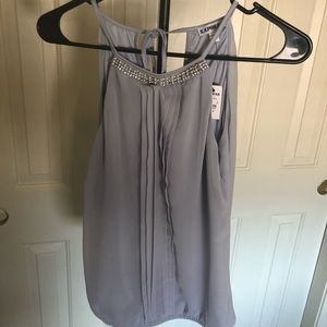 NWT! Express Halter Top with Beaded Neck- XS